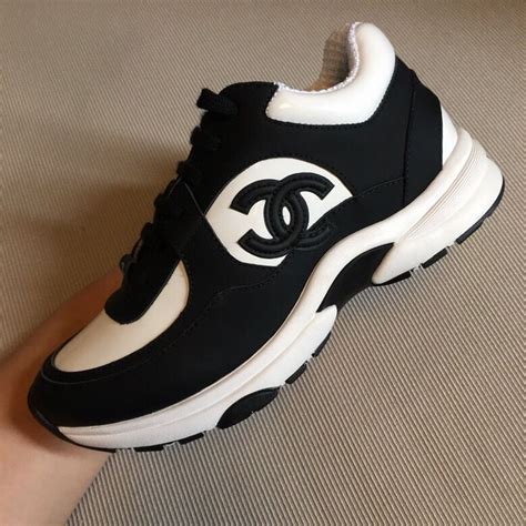 chanel gym shoes white|chanel tennis shoes for men.